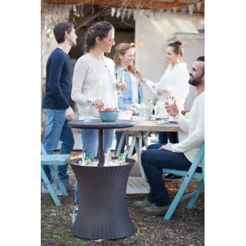 KETER Cool Bar Rattan brązowy