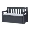 Ławka z pojemnikiem KETER Eden Garden Bench 265L szara