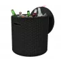 KETER Stół ogrodowy/pojemnik do przechowywania Cool Stool brązowy