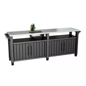 Stół grillowy KETER Unity Chef 415 L szary