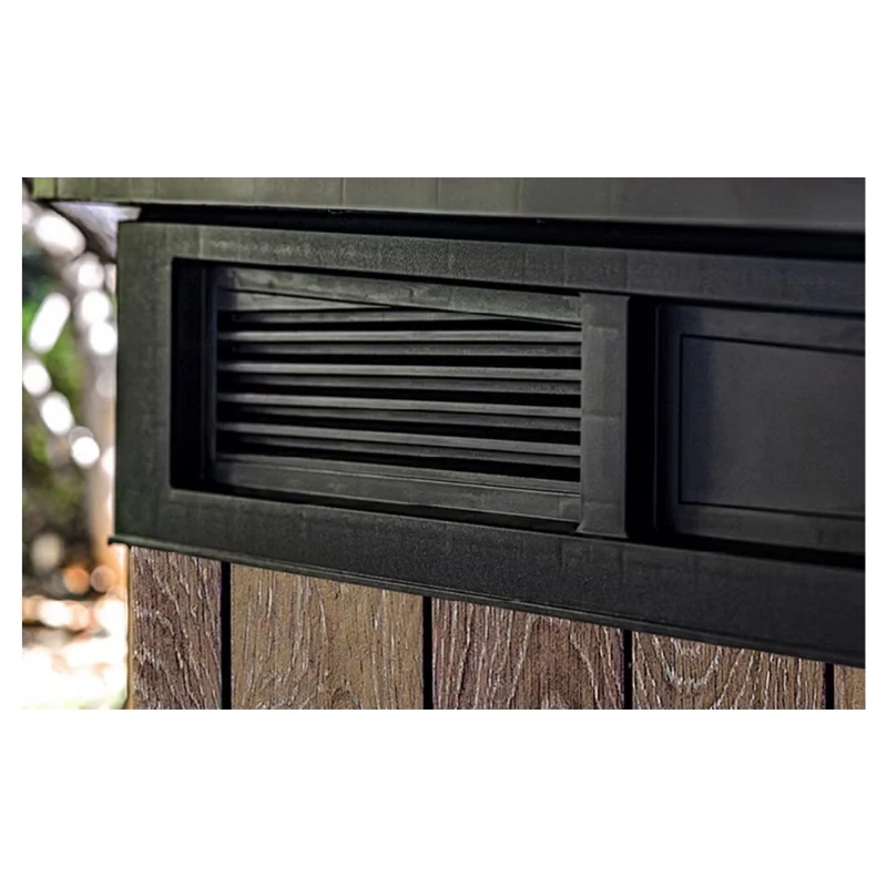 KETER Szopa ogrodowa Deco Horizontal Shed w odcieniu jesionowego drewna