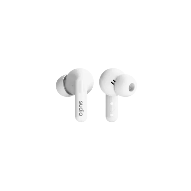 Sudio C8 słuchawki bezprzewodowe, ANC, Bluetooth 5.4, białe
