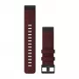 GARMIN Akcesorium, fenix 6 22mm QuickFit Nylonowy Pasek w Kolorze Czerwonym Melange