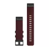 GARMIN Akcesorium, fenix 6 22mm QuickFit Nylonowy Pasek w Kolorze Czerwonym Melange