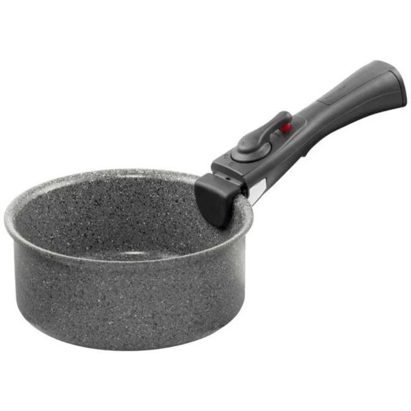 BALLARINI Zestaw 3 patelni Torre Ø24cm, Ø28cm i rondel Ø16cm + 3 zdejmowane uchwyty