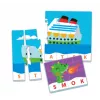 Gra edukacyjna puzzle: Moje pierwsze słowa Zabawa i nauka język polski Clementoni 50770