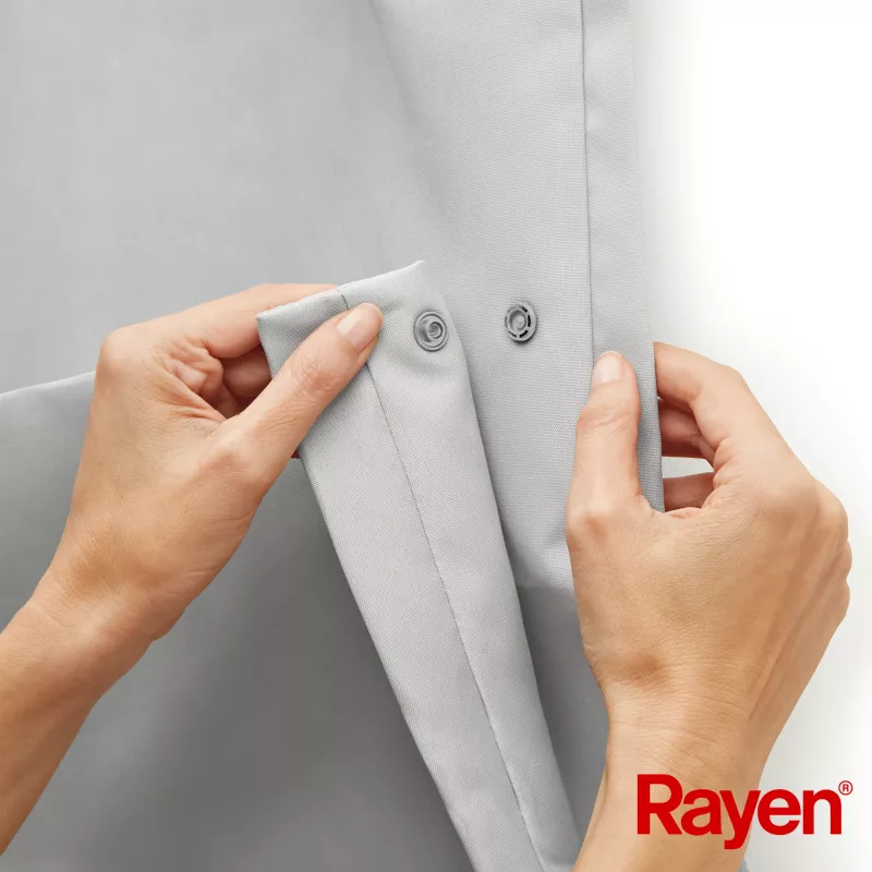 Pokrowiec na ubrania RAYEN M Premium szary 60x135cm