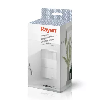RAYEN Dozownik do mydła w płynie / biały / 400ml