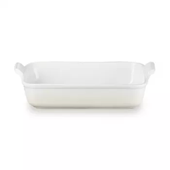 Le Creuset Prostokątne Naczynie Żaroodporne Heritage 32x24cm / 4L białe