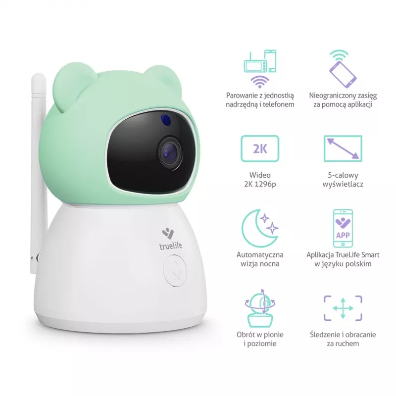 TrueLife NannyCam R6 Dual Smart elektroniczna niania