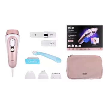 Braun Skin i-expert Pro 7 PL7432 depilator IPL, 400 000 impulsów, biało-różowy