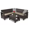 Zestaw mebli ogrodowych KETER Corfu Relax Set brązowy