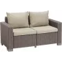 KETER Sofa ogrodowa California 2-osobowa beżowa