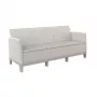 KETER Sofa ogrodowa dwuosobowa Scandi Form 3-osobowa sofa kolor otoczakowy szary/jasny beż