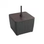 KETER Luzon Parasol Side Table orzechowy/szary 29214820939