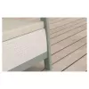 KETER Zestaw mebli ogrodowych Scandi Linea Balcony Set, kolor otoczakowy szary/szałwiowy zielony kamienny