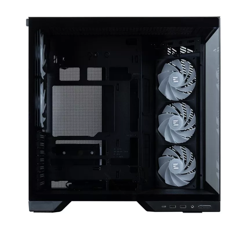 Zalman D50, obudowa ATX Mid Tower, 3 wentylatory 120mm, czarna