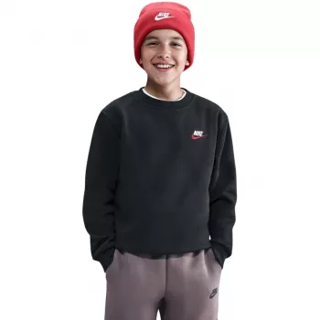 Nike Sportswear Club Fleece bluza dziecięca czarna FD3006 012 XL