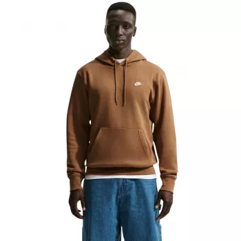 Bluza męska Nike Club BB brązowa FN3859 270 2XL