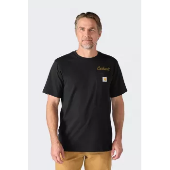 Carhartt Irvine Hard Work T-shirt BLACK