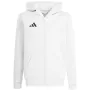 adidas Entrada 26 bluza dziecięca z pełnym zamkiem biała KH1783 164cm