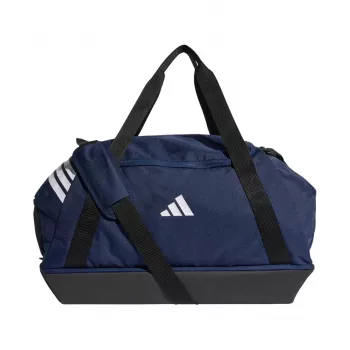 Torba adidas Tiro Duffle Medium z dolną przegrodą granatowa KD4235