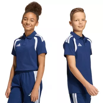 adidas Tiro 26 League Polo koszulka dziecięca granatowa KF3406 140cm