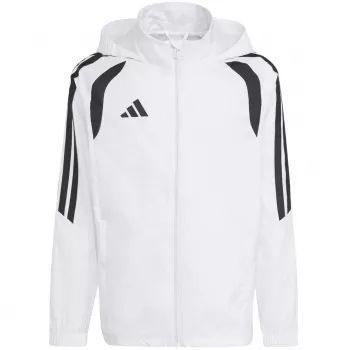 Kurtka dziecięca adidas Tiro 26 League Windbreaker biała JY9722 140cm