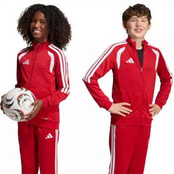 adidas Tiro 26 League Training bluza dziecięca czerwona JY7200 128cm