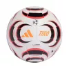 Piłka nożna adidas Tiro League biało-czarno-pomarańczowa KA5263 5