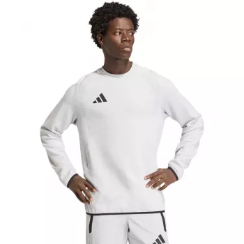 adidas Tiro 26 Travel Crew męska bluza jasnoszara KD3323 XL