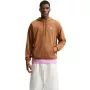 Bluza męska z kapturem Nike Club FT PO Hoodie jasnobrązowa FN3866 270 2XL