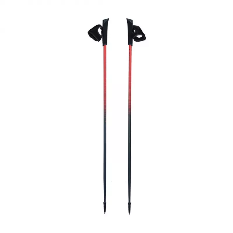 Kije do Nordic Walking Viking Pro Trainer 110 cm Czerwono-Czarne