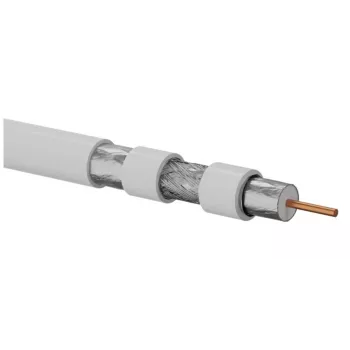 Kabel koncentryczny A-LAN Alantec RG6, B2ca, LSOH potrójnie ekranowany 75 om
