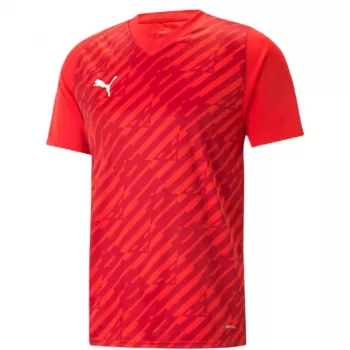 Koszulka męska Puma teamULTIMATE czerwona 705371 01 M