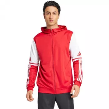 Męska bluza z kapturem adidas Squadra 25 Hoody czerwona JD2990 M