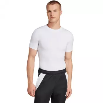 Koszulka męska adidas Techfit z krótkim rękawem biała JP4675 M