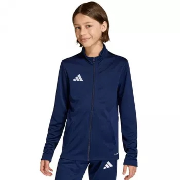 adidas Entrada 26 bluza dziecięca na zamek granatowa JZ6611 140cm