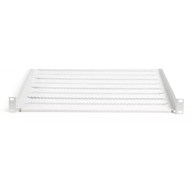 DIGITUS TN-19-550-1U-GY 1U Stała Półka Rack, 550 mm Głębokość, Szary RAL 7035, Obciążenie 25 kg