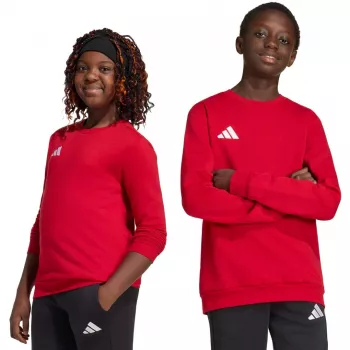 adidas Entrada 26 Sweat Top dziecięca bluza czerwona JZ6556 128cm