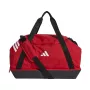 Torba sportowa adidas Tiro Duffle Medium z dolną przegrodą czerwona JY7953