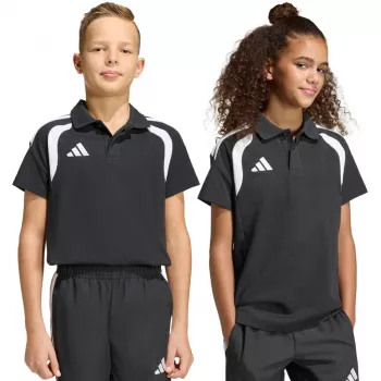 Koszulka polo dla dzieci adidas Tiro 26 League czarna KF3407 164cm