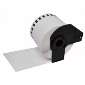 Brother DK22212 Kompatybilna Rolka Etykiet Ciągłych Czarny na Białym 62mm x 15,25m