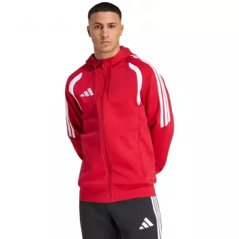 Bluza męska adidas Tiro 26 League Sweat Full Zip Hoodie czerwona KF9106 2XL