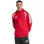 Bluza męska adidas Tiro 26 League Sweat Full Zip Hoodie czerwona KF9106 2XL