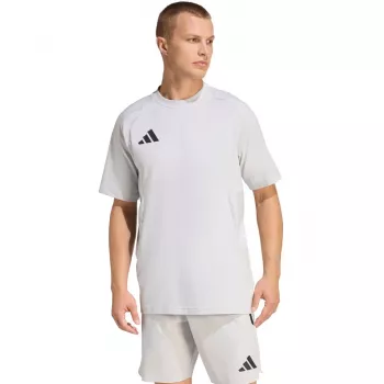 Koszulka męska adidas Tiro 26 Travel Tee jasnoszara KD1120 XL