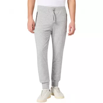Spodnie męskie Champion Rib Cuff Pants szare 220807 EM021 L