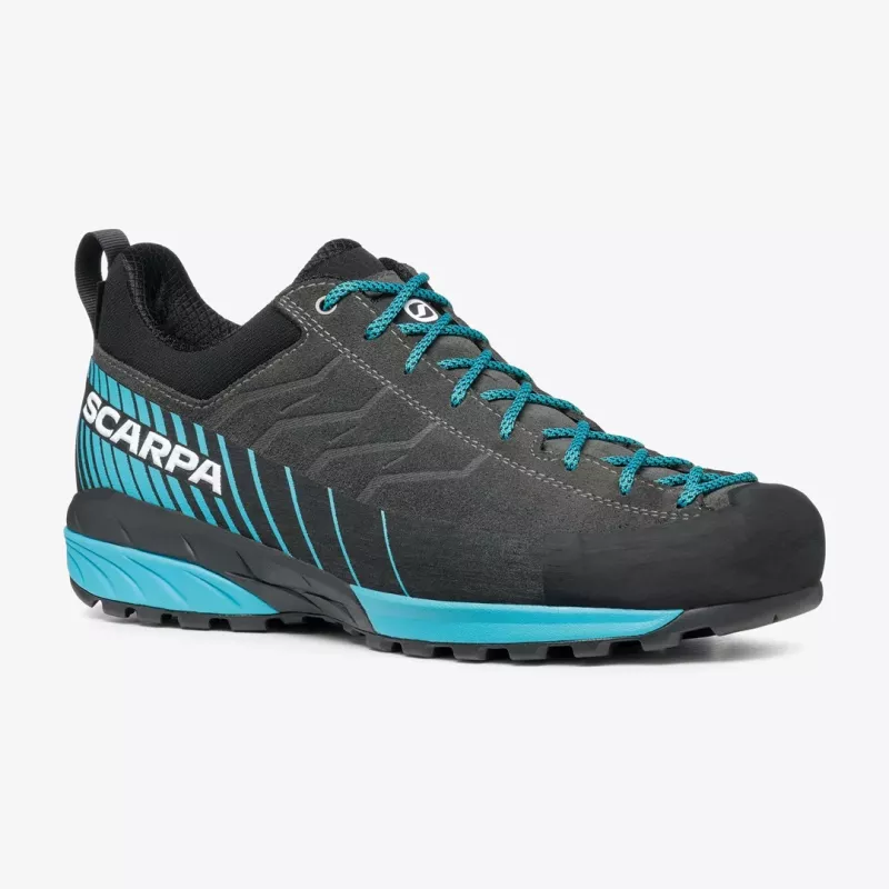 Buty podejściowe Scarpa Mescalito GTX - shark/azure rozmiar: 46_5