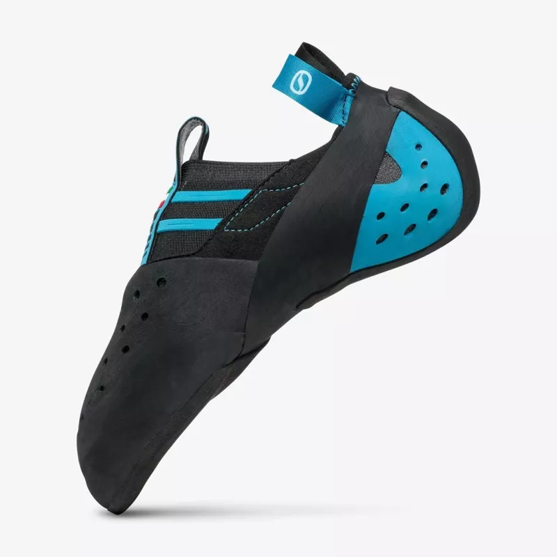 Buty wspinaczkowe Instinct S czarno-lazurowe 40,5 SCARPA