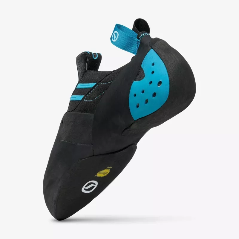 Buty wspinaczkowe Instinct S czarno-lazurowe 40,5 SCARPA